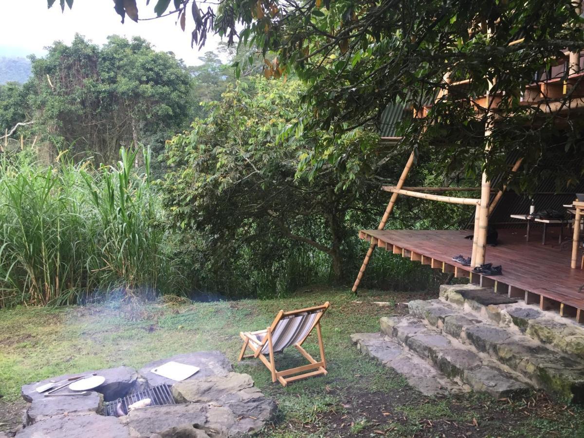 Glamping El Arbol En La Casa Villa San Antonio del Tequendama Bagian luar foto