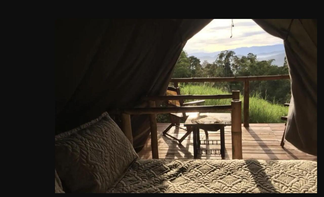 Glamping El Arbol En La Casa Villa San Antonio del Tequendama Bagian luar foto