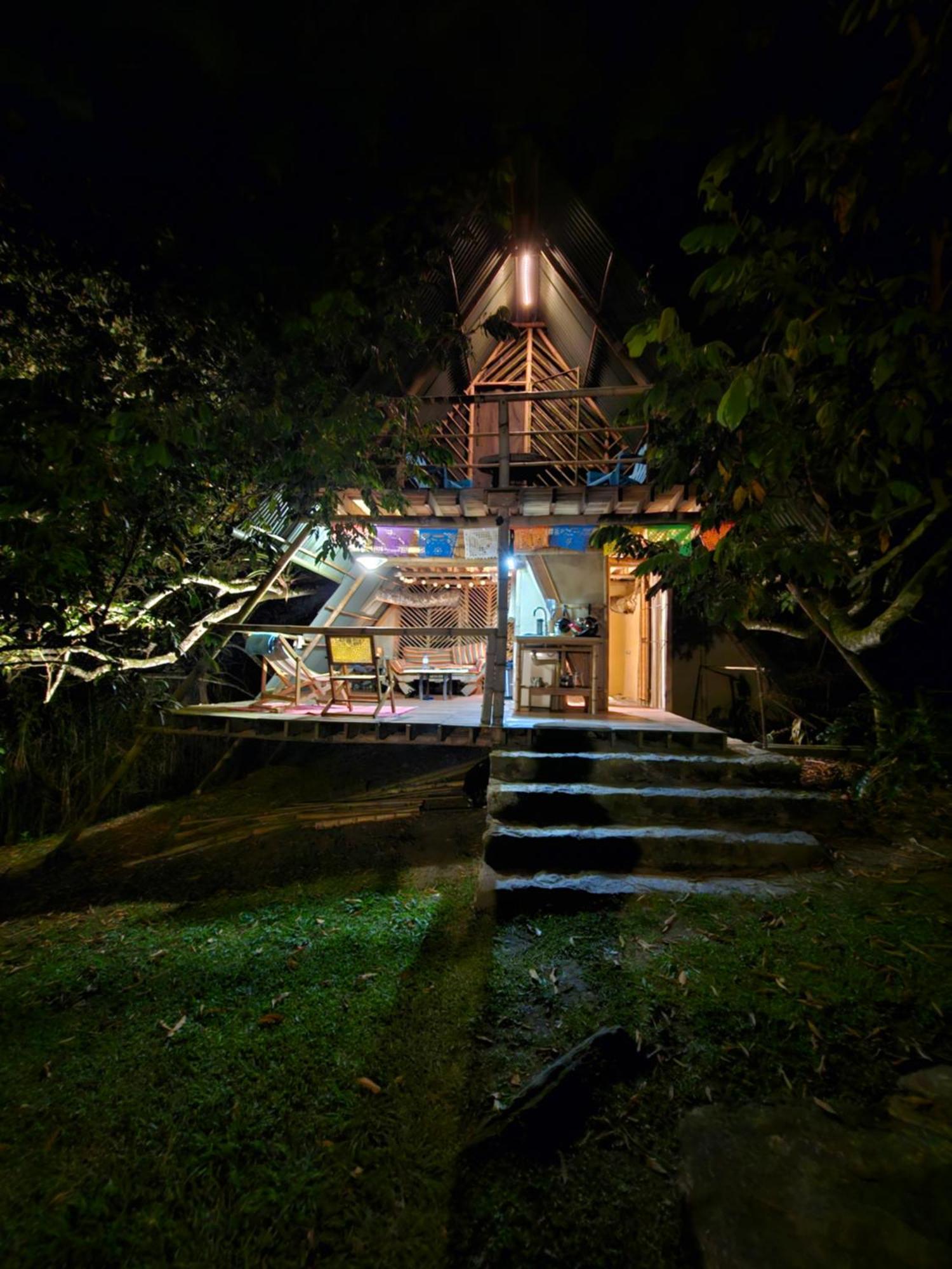 Glamping El Arbol En La Casa Villa San Antonio del Tequendama Bagian luar foto